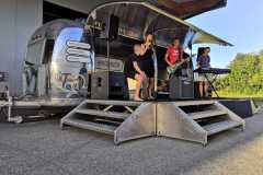 Airstream Mobile Stage Mobile Bühne für DJ Konzerte usw.