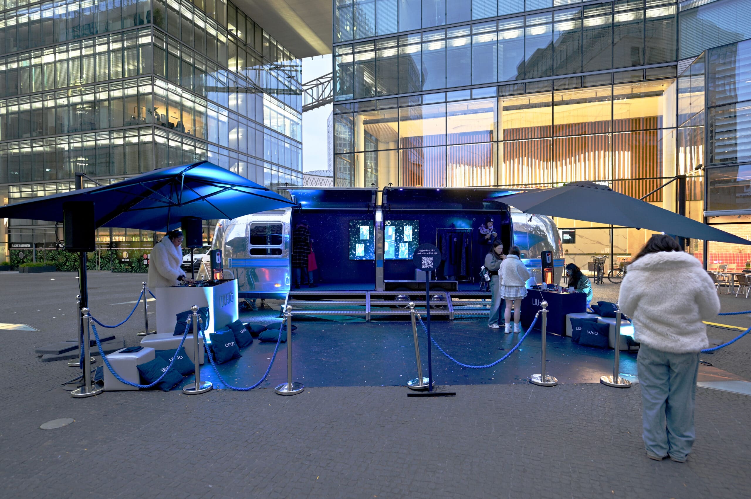 Airstream Premium Stage für Liu Jo in Berlin 2